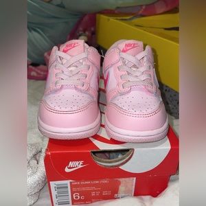 Triple pink dunks